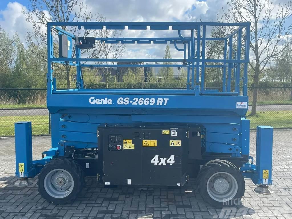 Genie GS-2669 RT | 10 METER | 680 KG Makasli platformlar
