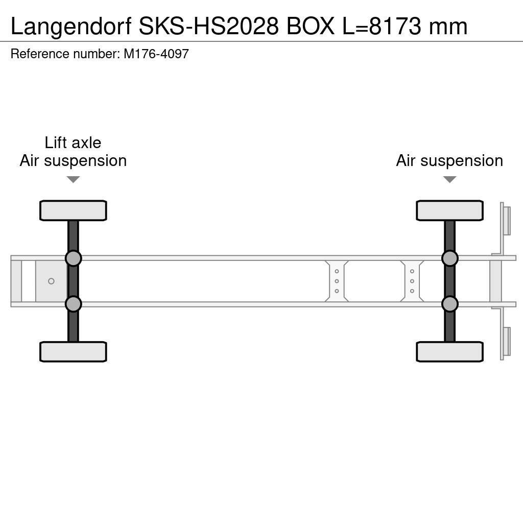 Langendorf SKS-HS2028 BOX L=8173 mm Damperli çekiciler