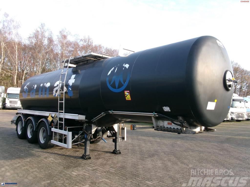 Magyar Bitumen tank inox 29.5 m3 / 1 comp + pump / ADR 13 Tanker yari çekiciler