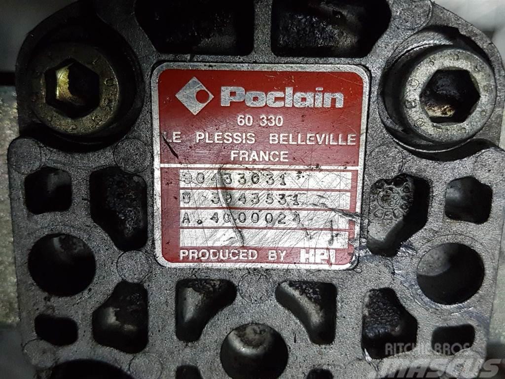 Poclain 904333031-W3943531-Hydraulic motor/Hydraulikmotor Hidrolik