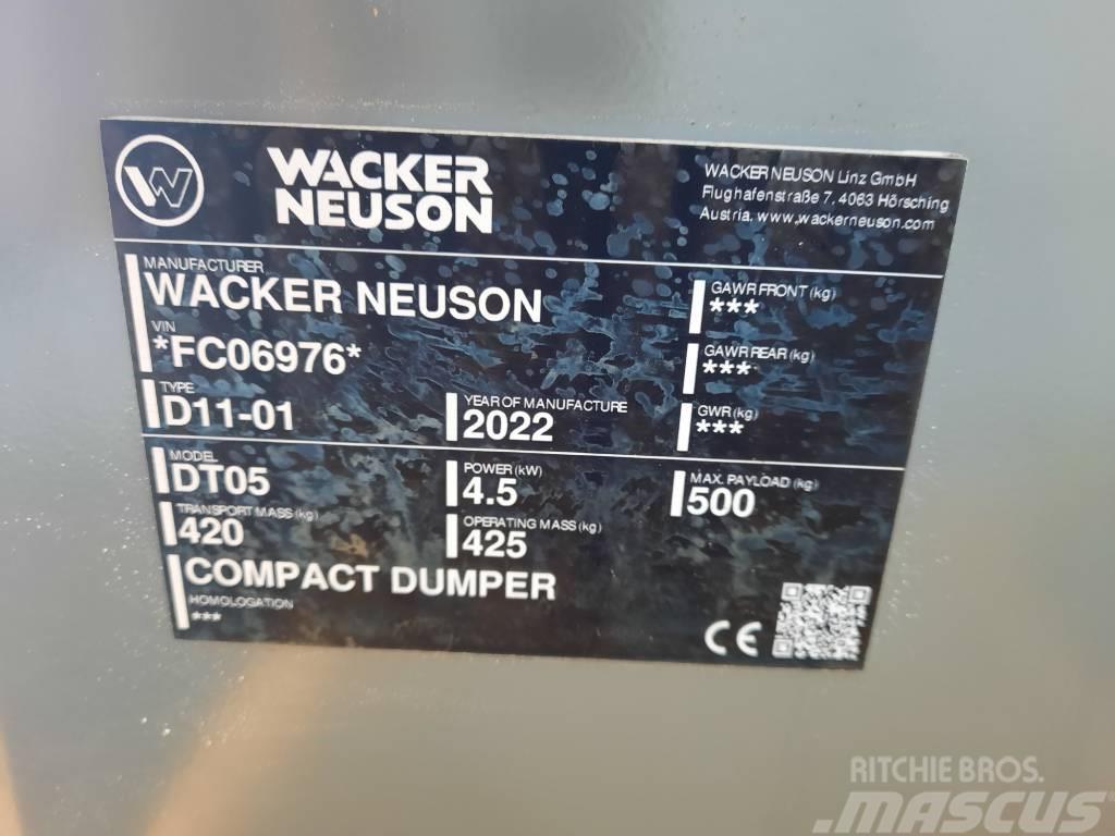 Wacker Neuson DT 05 Paletli damperler
