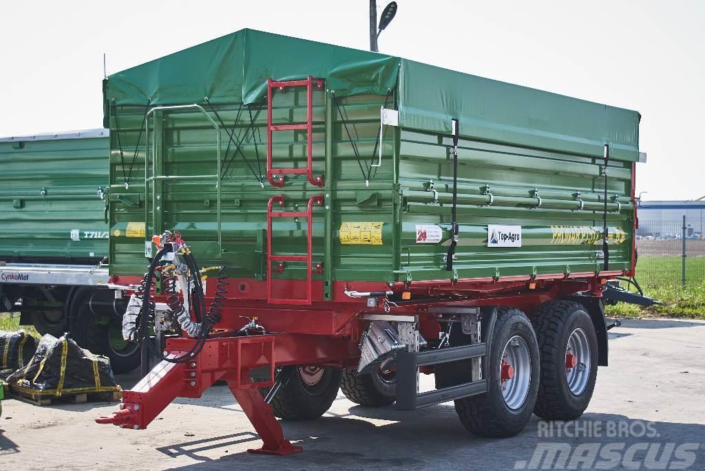 Pronar PT 512 TANDEM 12 tones tipping trailer/ przyczepa Silo tankeri