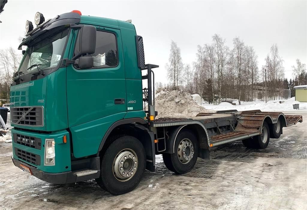 Volvo FH12-460 8x4 Orman makinesi taşıma kamyonları