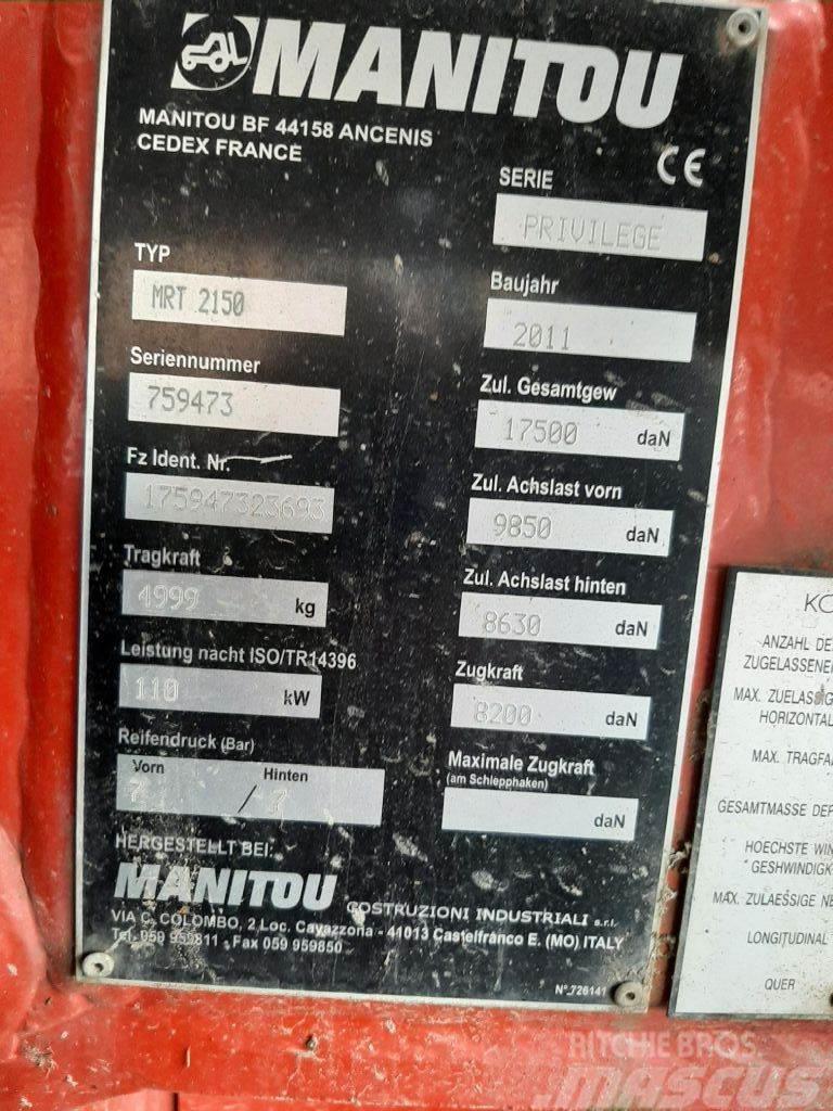 Manitou MRT 2150 Priv Teleskopik yükleyiciler
