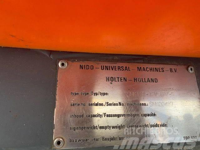 Nido SN180 12V-EPZ-S Kar küreme biçaklari