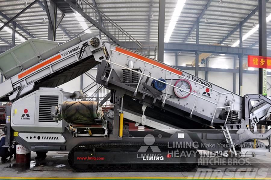 Liming Crawler type Mobile Crushing Plant Agrega tesisleri