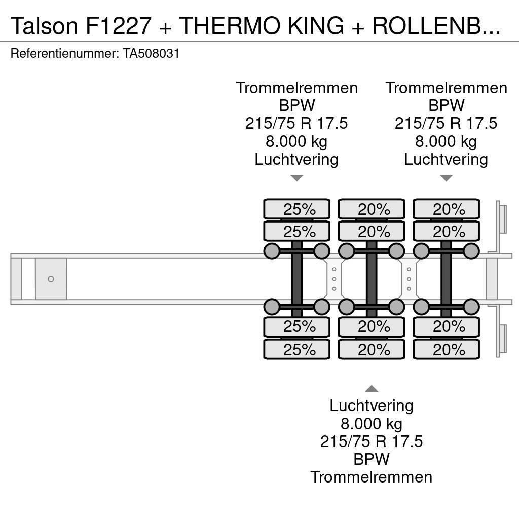 Talson F1227 + THERMO KING + ROLLENBANEN - MEGA Frigofrik çekiciler