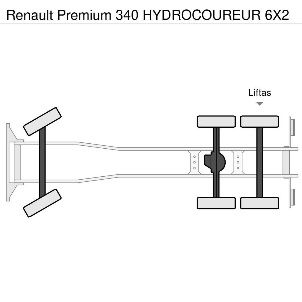 Renault Premium 340 HYDROCOUREUR 6X2 Vidanjörler