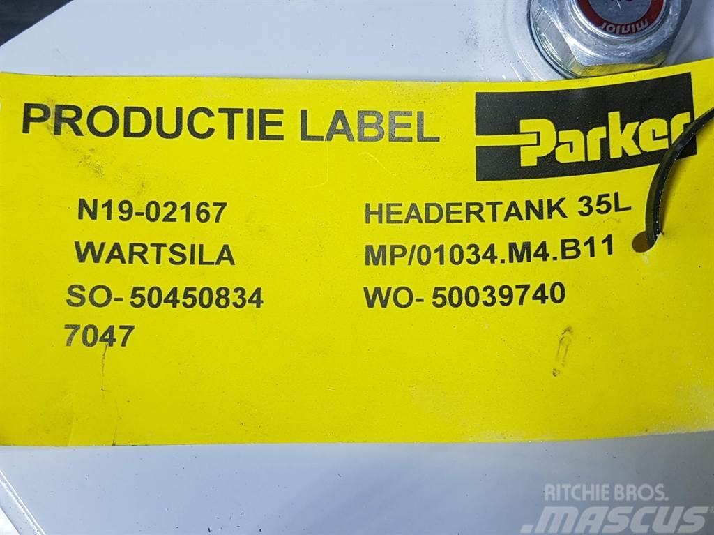 Parker - Headertank 35L - Tank/Behälter/Reservoir Hidrolik
