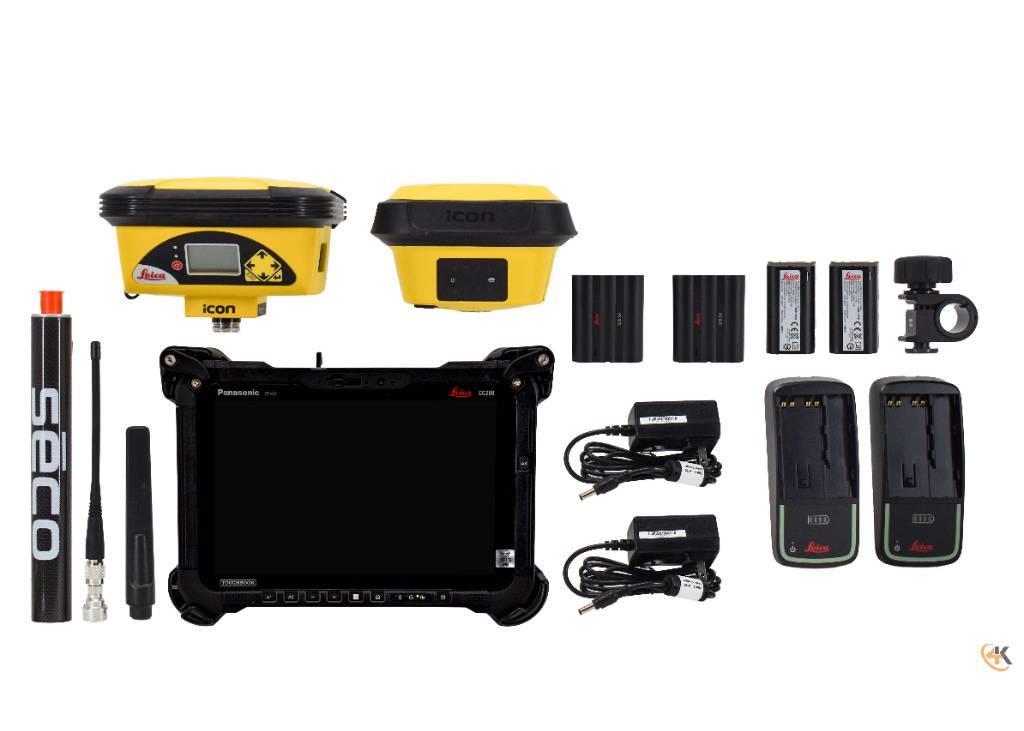 Leica iCON iCG60 iCG70 450-470MHz Base/Rover, CC200 iCON Diger parçalar