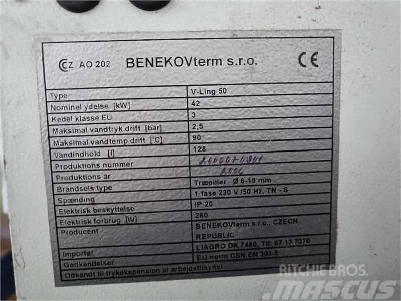  Benekov  Ling 50 med skorsten Biyokütle kazanları ve fırınları