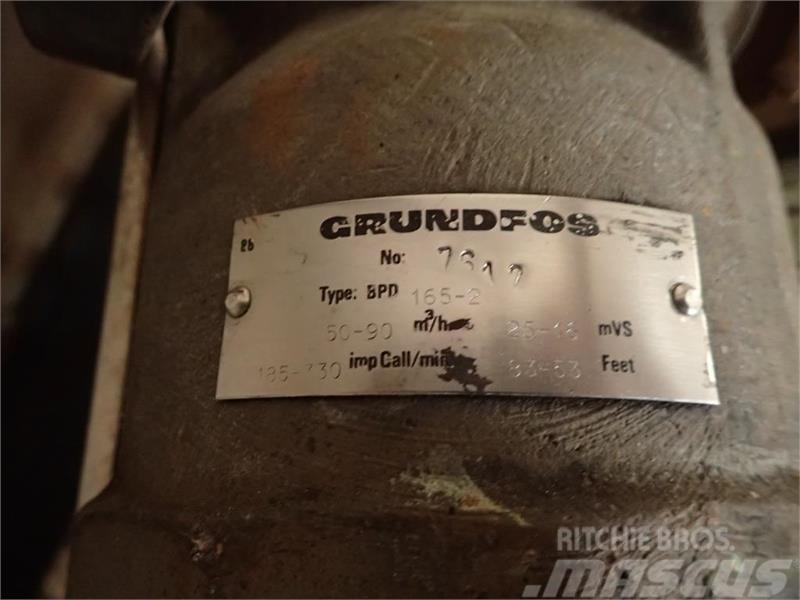 Grundfos SPD-165-2, 50-900m3/time, 7,5 hk Diger parçalar
