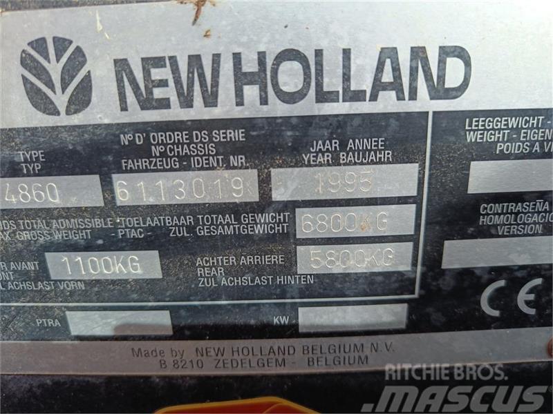 New Holland 4860 S MINI BIGBALLEPRESSER Küp balya makinalari