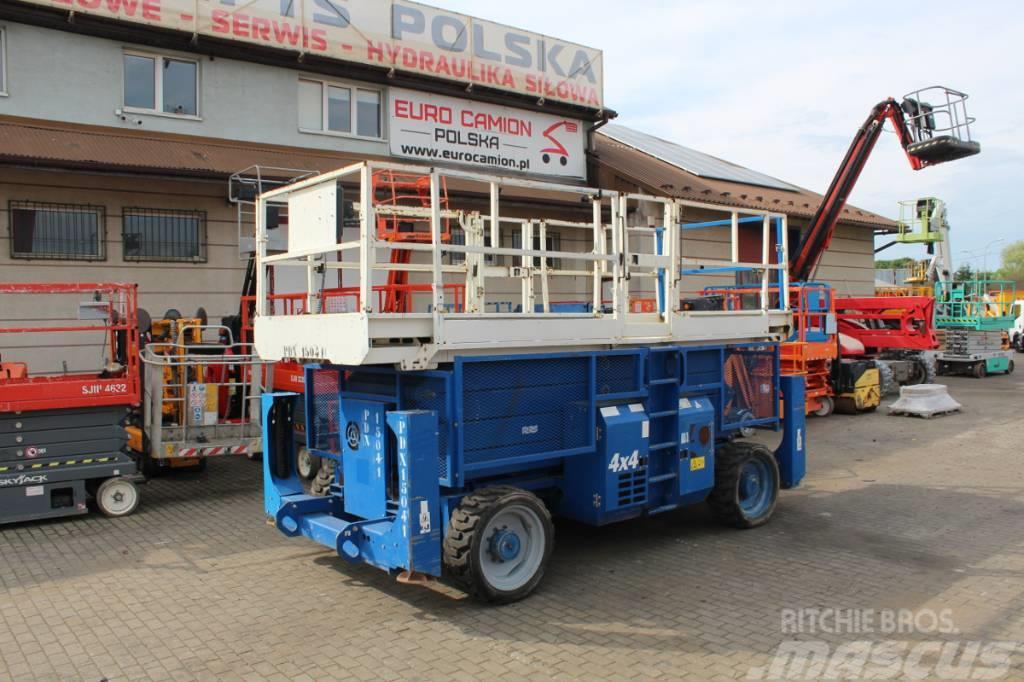 Genie GS 4390 -15 m scissor lift diesel 4x4 Haulotte JLG Makasli platformlar