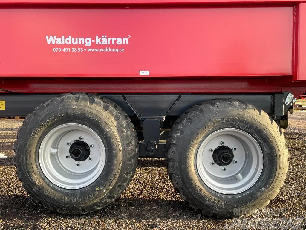 Waldung 9 ton för hjulgrävare automatläm Boşaltma römorkları