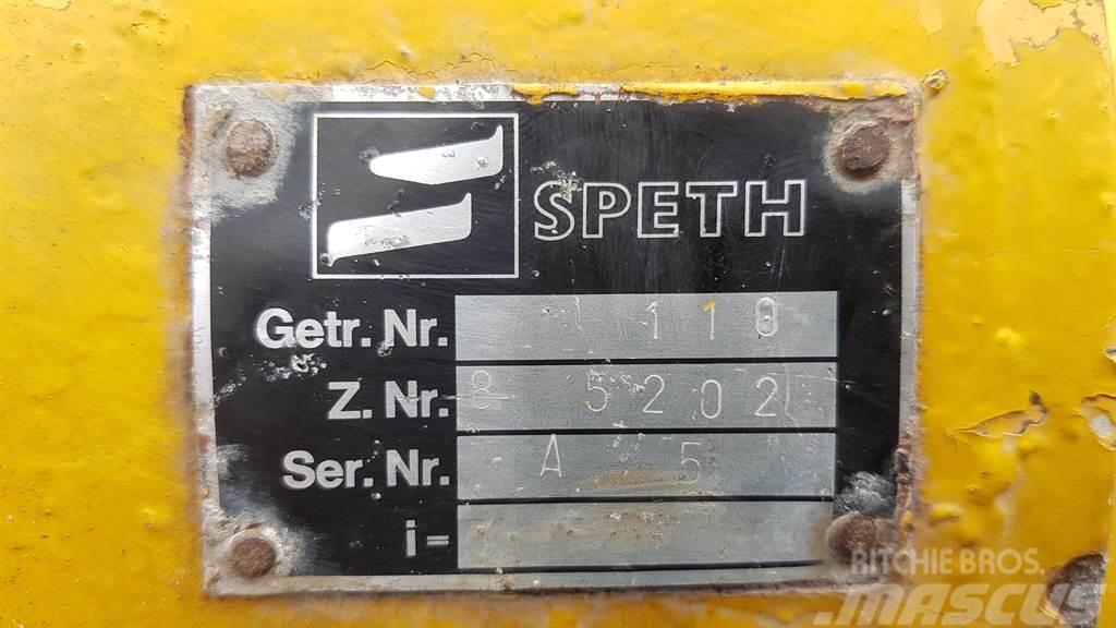 Speth 110/85202 - Axle/Achse/As Akslar