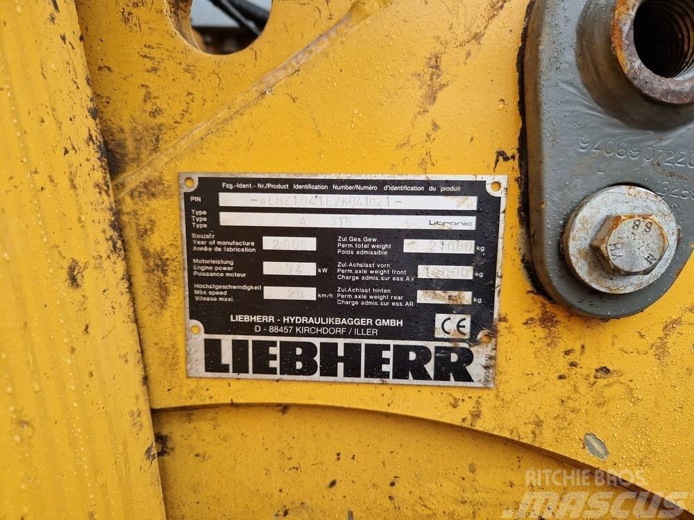 Liebherr A 316 Litronic Atık taşıma araçları