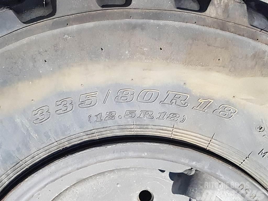 Ahlmann AS50-Solideal 12.5-18-Dunlop 12.5R18-Tire/Reifen Lastikler