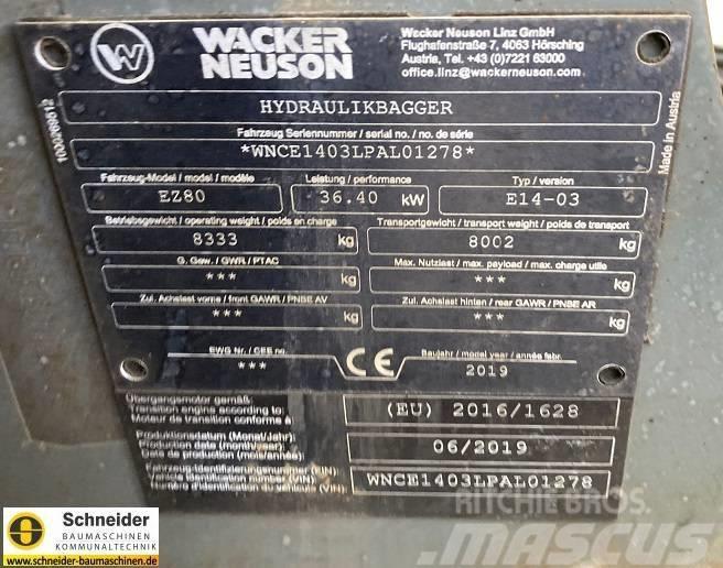 Wacker Neuson EZ 80 Midi ekskavatörler 7 - 12 t
