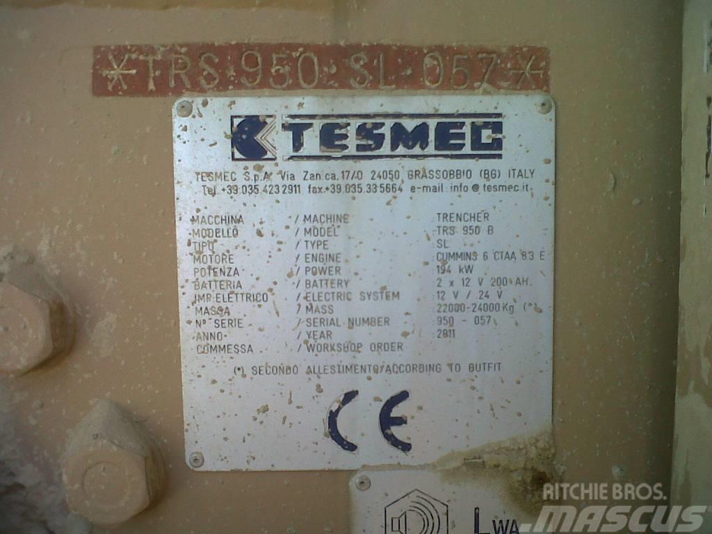 Tesmec TRS950 SL Kanal kazma makinasi