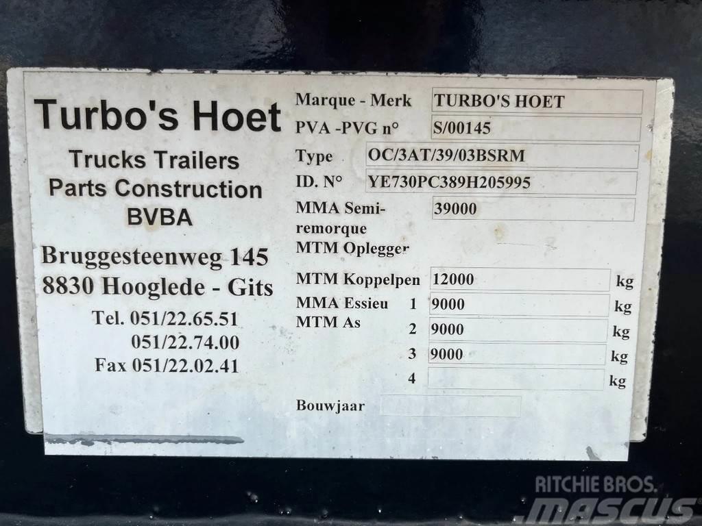  Turbo'sHoet 1x20ft - BPW - ADR(FL,AT,OX) - Perfect Konteyner yari çekiciler