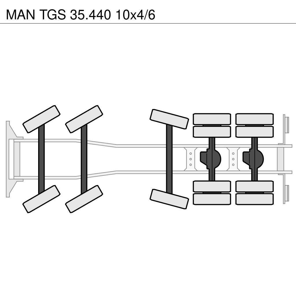 MAN TGS 35.440 10x4/6 Damperli kamyonlar