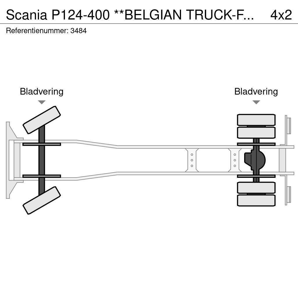 Scania P124-400 **BELGIAN TRUCK-FULL STEEL** Damperli kamyonlar