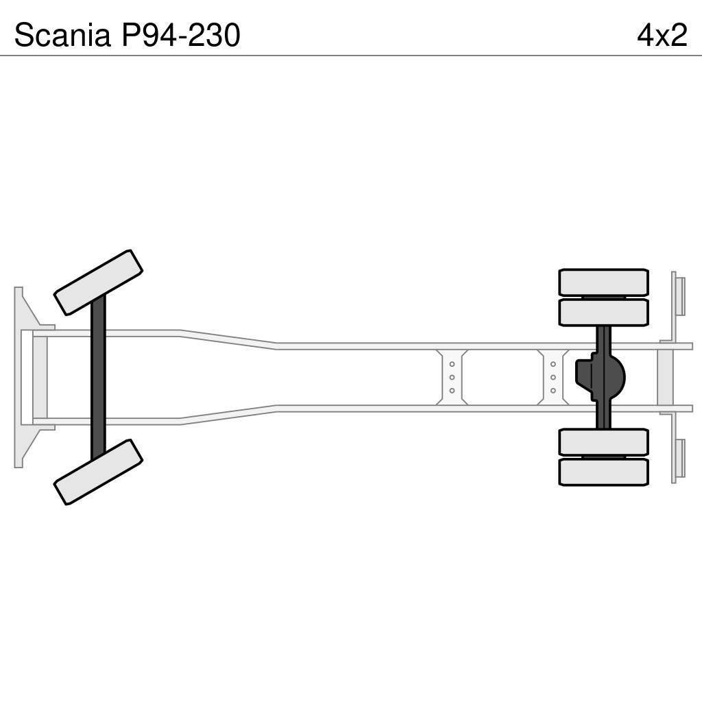 Scania P94-230 Kapali kasa kamyonlar