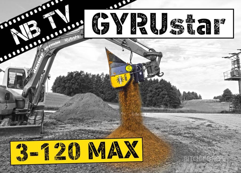 Gyru-Star 3-120MAX | Sieblöffel für Bagger & Lader Elekli kepçeler
