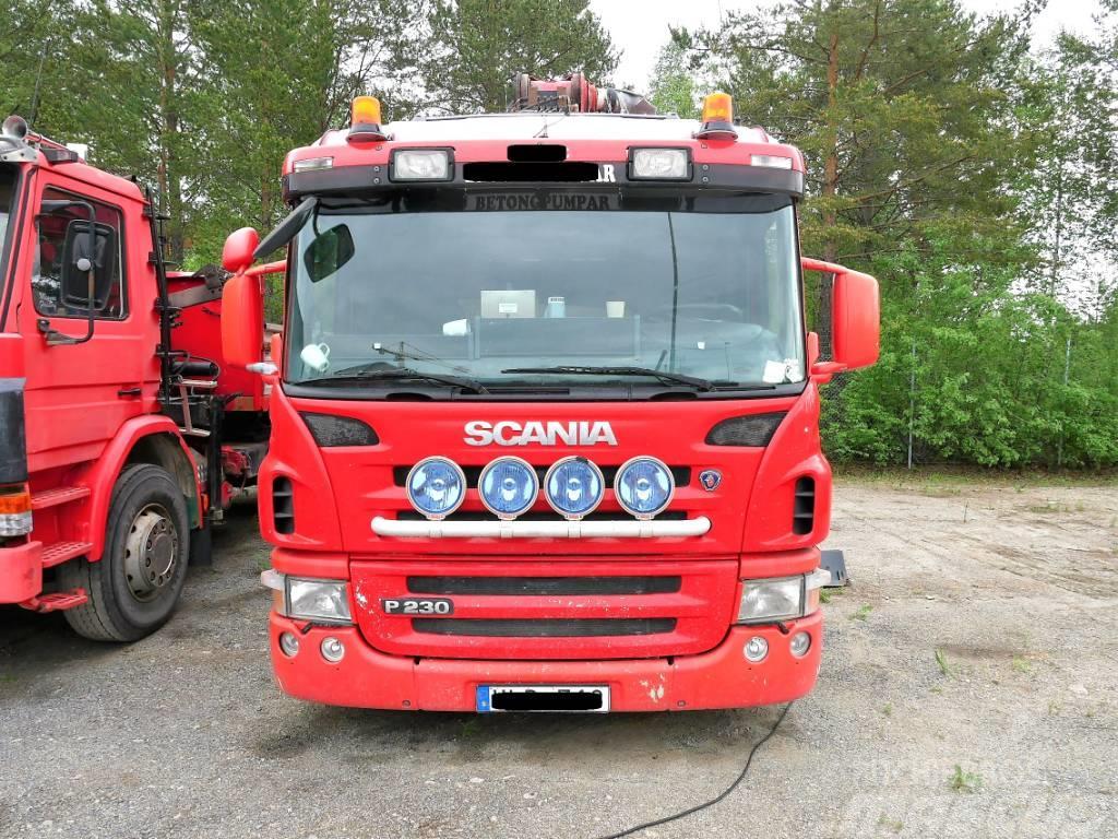 Scania P230 4x2 4x2 Beton pompaları