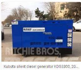 Kubota genset diesel generator set LOWBOY Dizel Jeneratörler