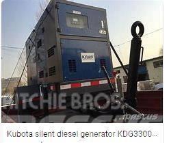 Kubota genset diesel generator set LOWBOY Dizel Jeneratörler