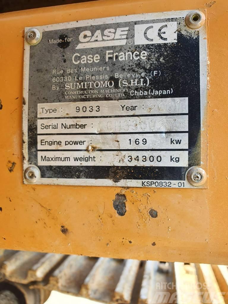 CASE 9033 Paletli ekskavatörler