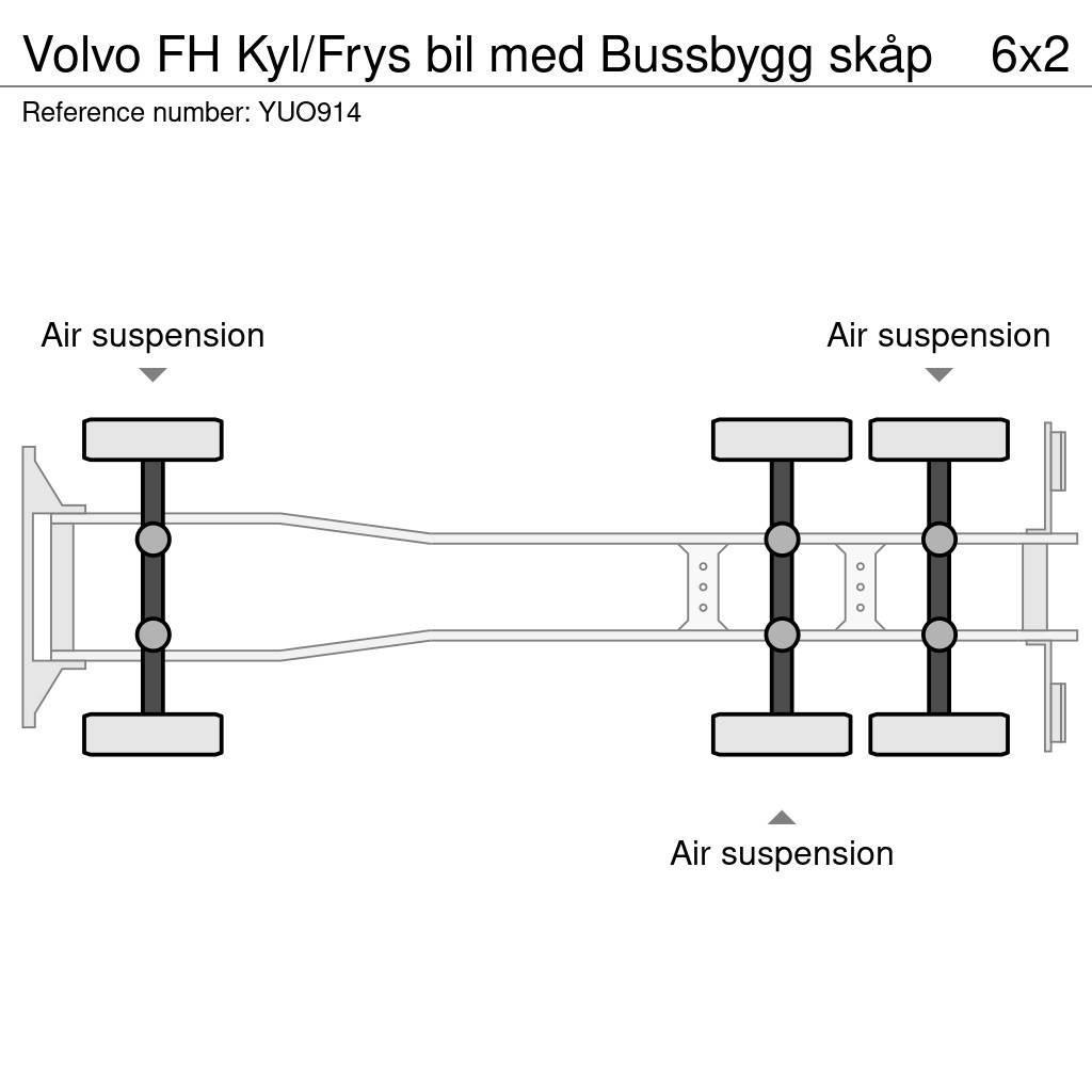 Volvo FH Kyl/Frys bil med Bussbygg skåp Frigofrik kamyonlar