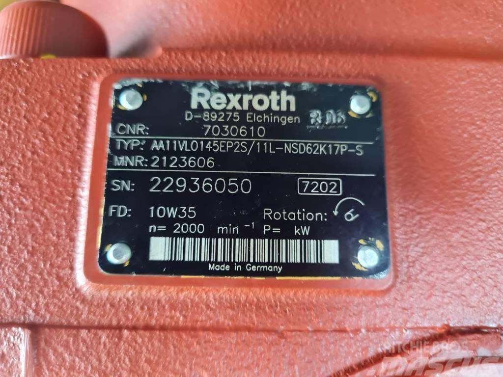Rexroth A11VLO145EP2S/11L-NSD62K17P-S Biçerdöverler