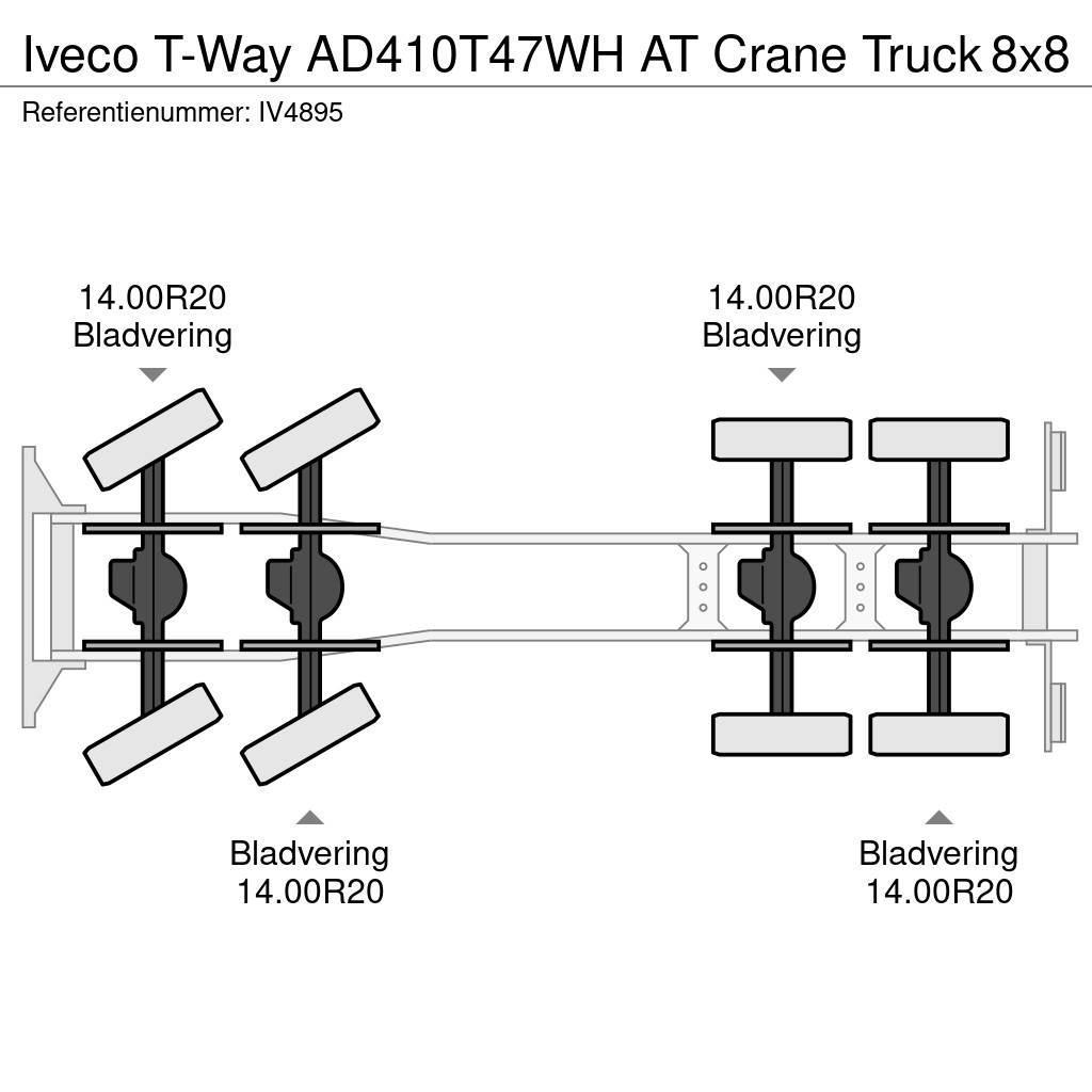 Iveco T-Way AD410T47WH AT Crane Truck Yol-Arazi Tipi Vinçler (AT)