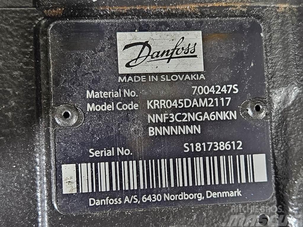 Sauer Danfoss KRR045DAM2117-7004247S-Load sensing pump Hidrolik