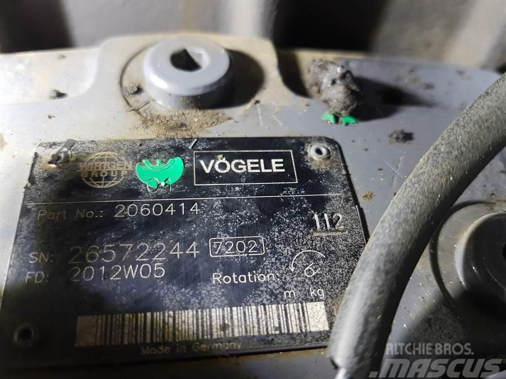 Vögele 2060414 (A10VG45+A10VG28) - Drive pump/Fahrpumpe/R Hidrolik