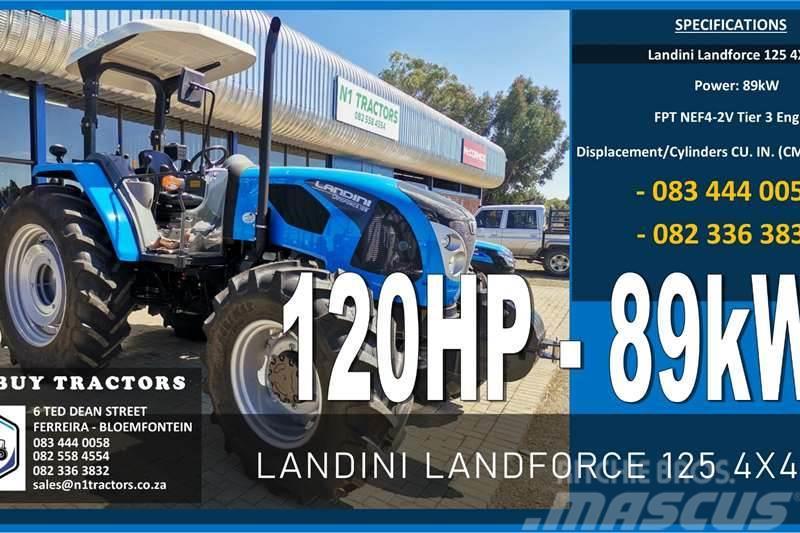 Landini Landforce 125 4WD Traktörler