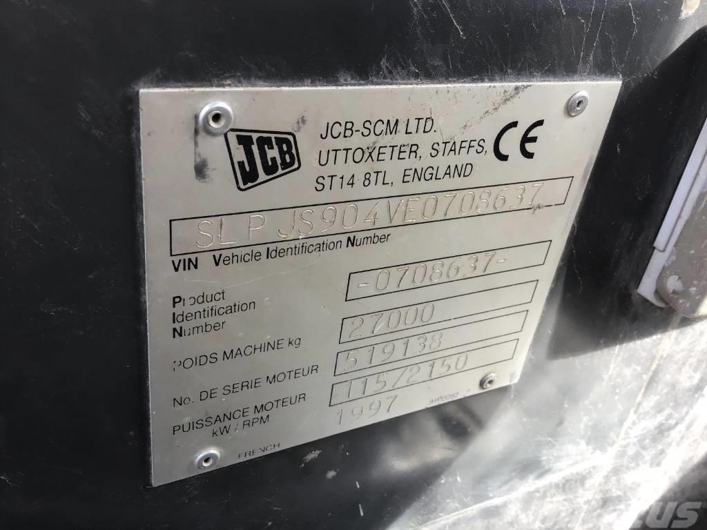 JCB JS 260 LC Paletli ekskavatörler