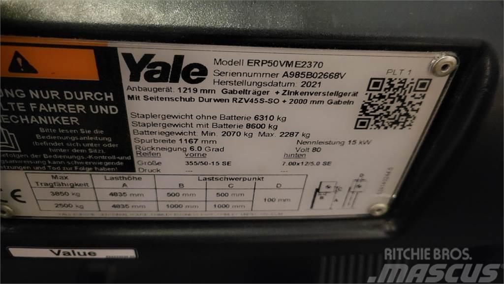 Yale ERP50VM 2021 Elektrikli forkliftler