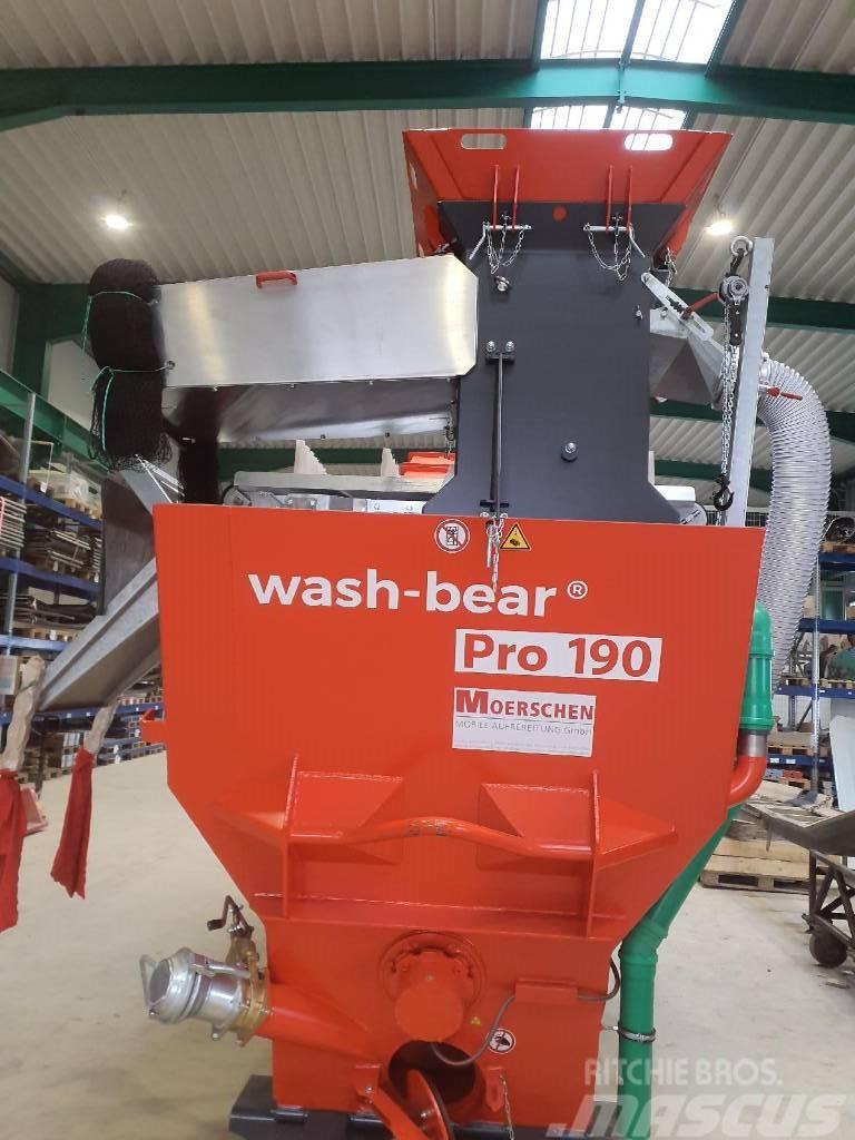 Moerschen wash-bear pro 190 Leichtstoffabscheider Çöp ayiklama ekipmanlari