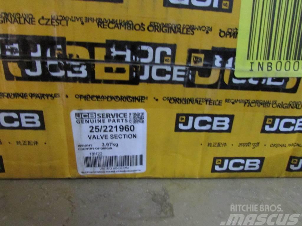 JCB Valve Section / Ventilblock Neu 25/221960 Hidrolik
