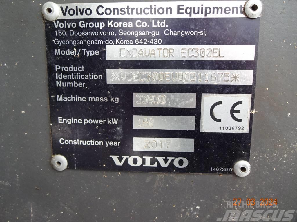 Volvo EC 300 EL Paletli ekskavatörler