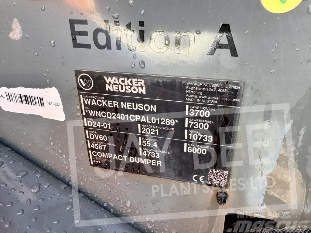 Wacker Neuson DV 60 Belden kirma kamyonlar