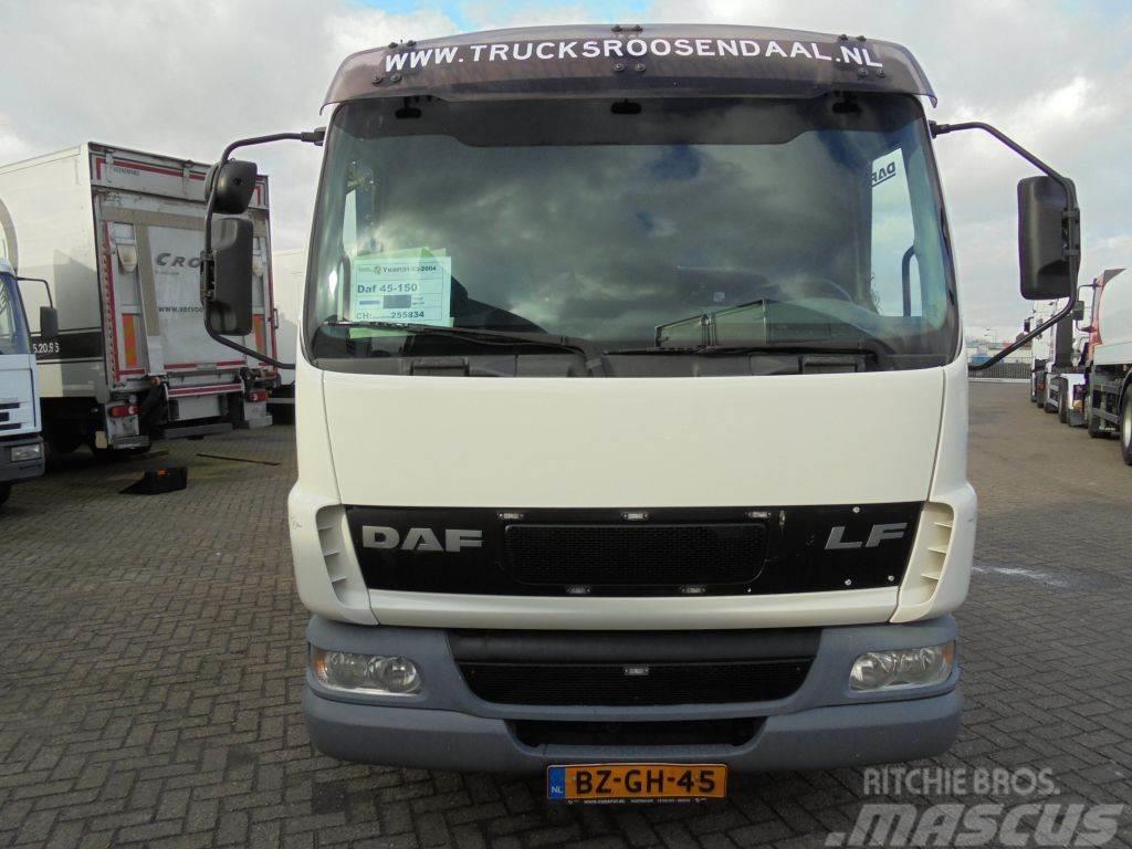 DAF LF 45.150 + MANUAL Flatbed kamyonlar