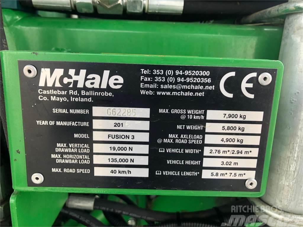 McHale Fusion 3 Plus Rulo balya makinalari
