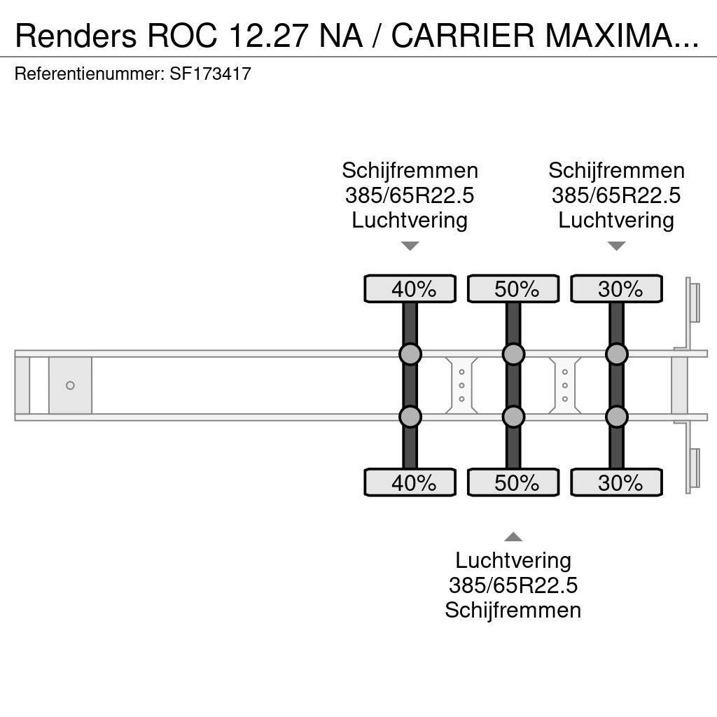 Renders ROC 12.27 NA / CARRIER MAXIMA 1200 DPH Frigofrik çekiciler