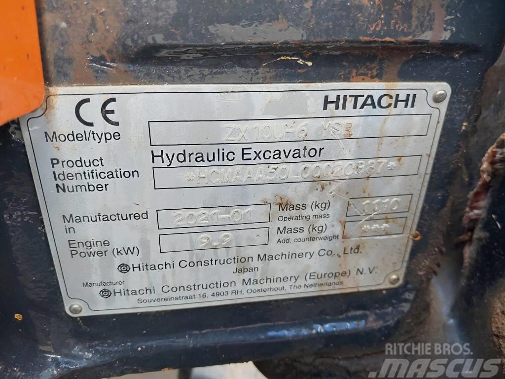 Hitachi ZX10U-6 Mini ekskavatörler, 7 tona dek