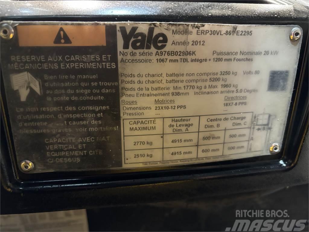 Yale ERP30VL Elektrikli forkliftler